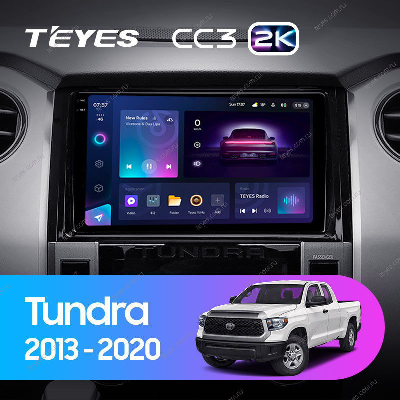 Штатная магнитола Teyes CC3 2K 6128 Toyota Tundra XK50 2013-2020 4260000₽