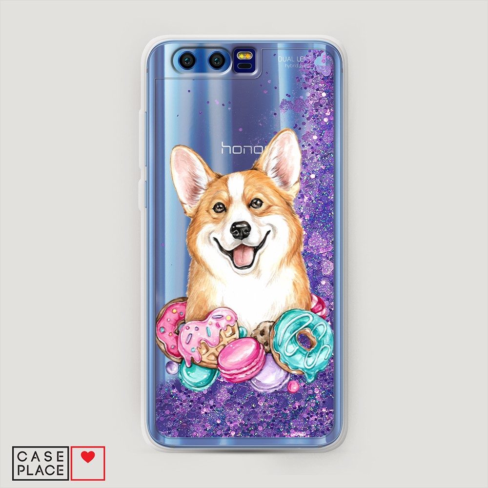 

Чехол Awog на Honor 9 "Корги и сладости", Разноцветный, 62492-1