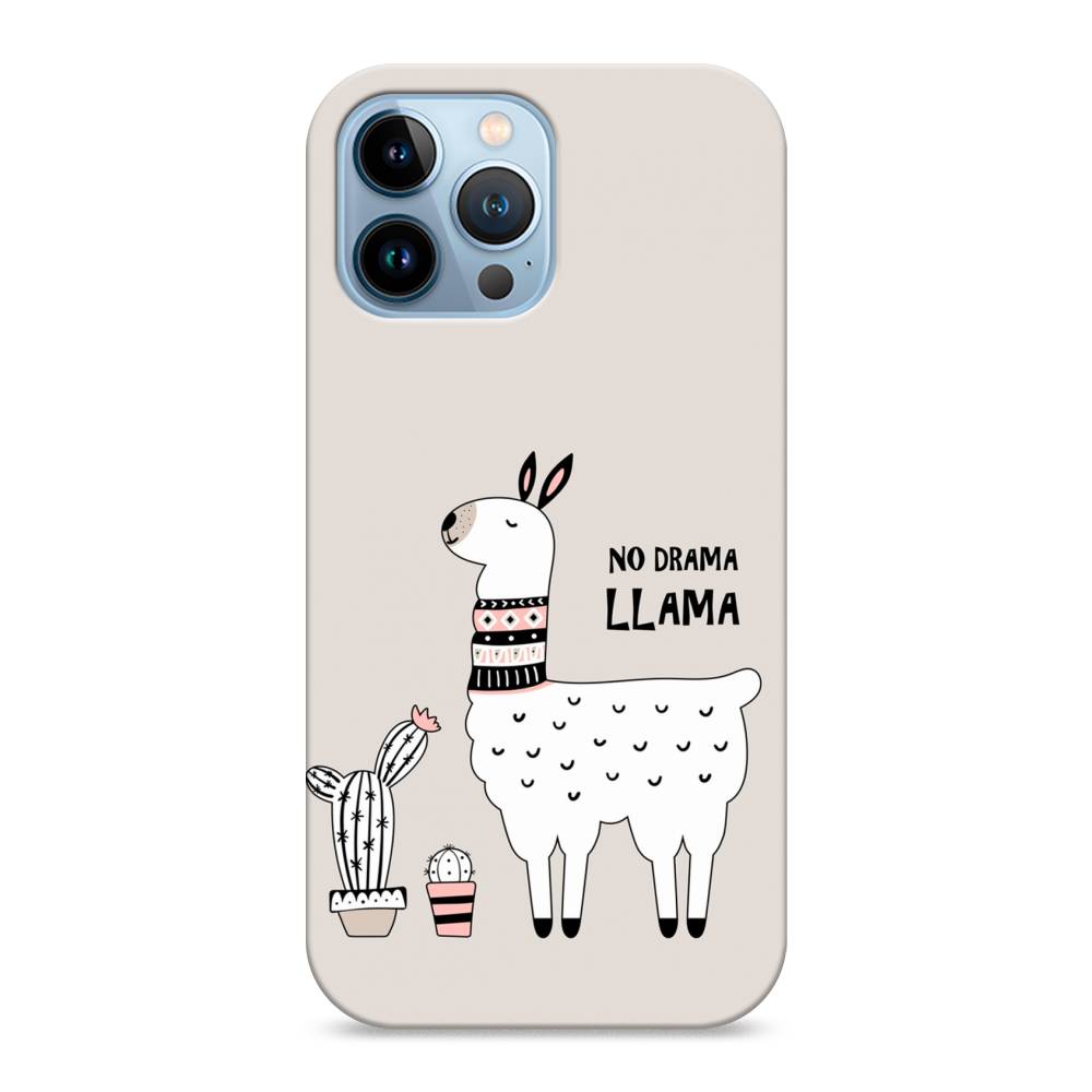 

Пластиковый чехол "No drama LLama" на Apple iPhone 13 Pro Max, 14420-1