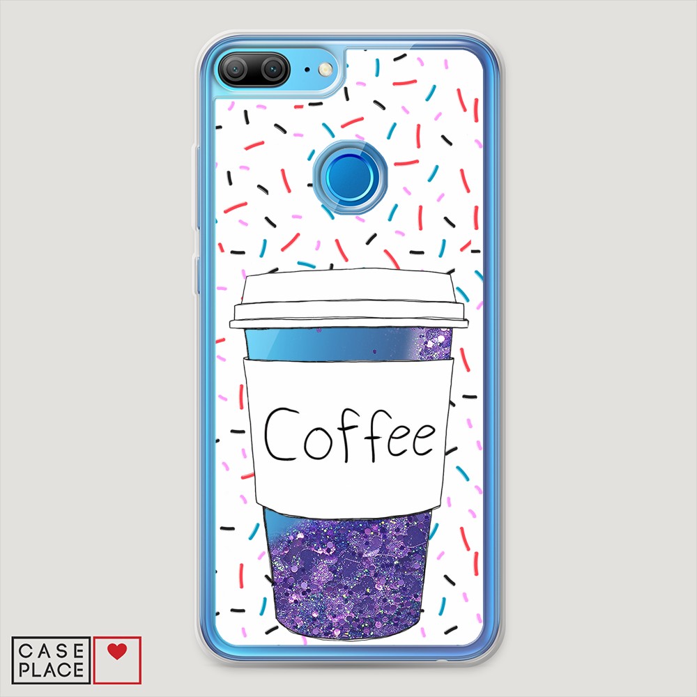 

Чехол Awog на Honor 9 Lite "Coffee прозрачный стакан", Разноцветный, 64292-1