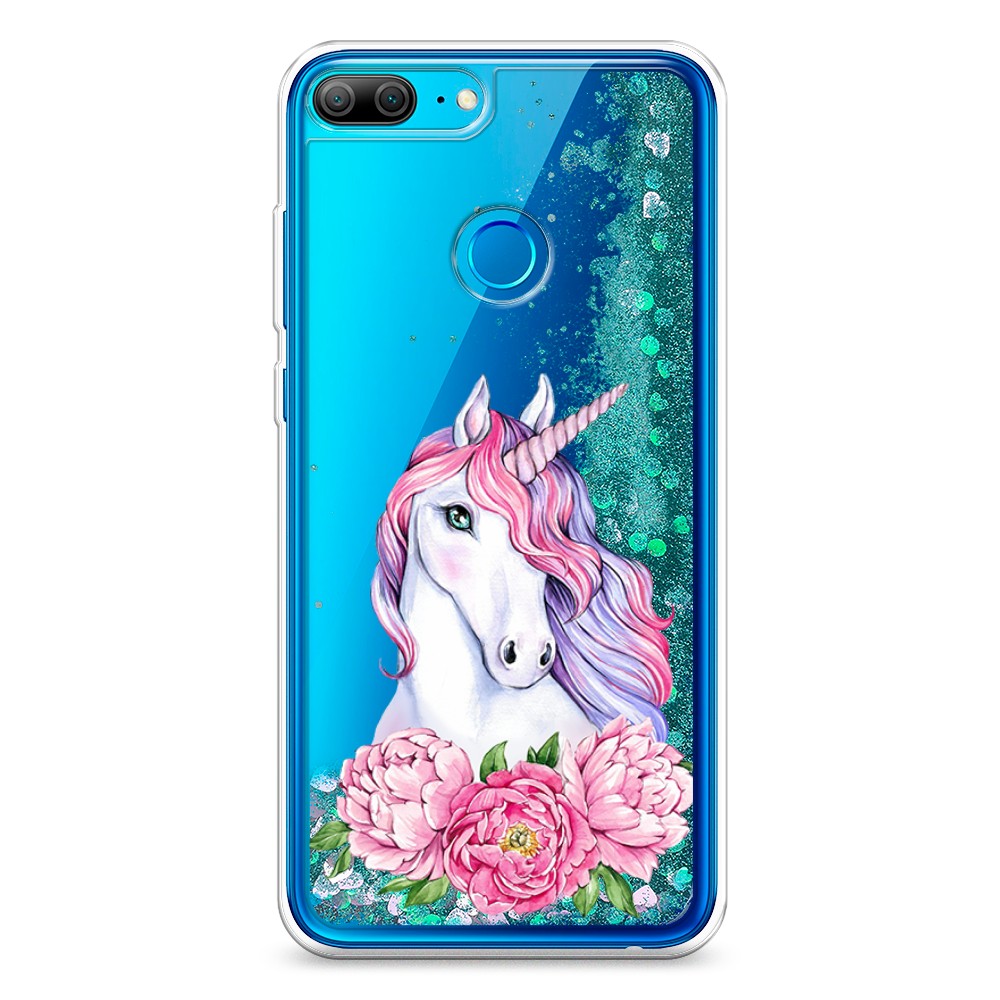 

Чехол Awog "Единорог с пионами" на Honor 9 Lite, 64295-1