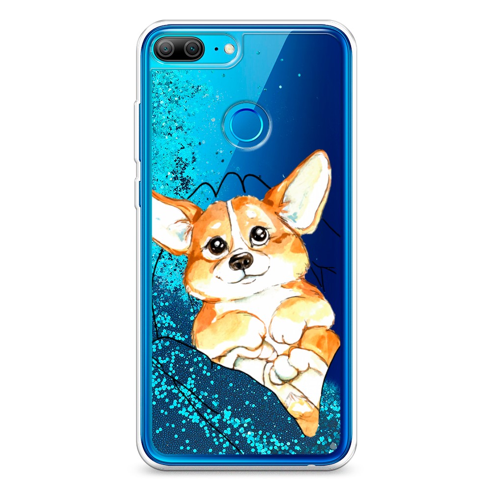 

Чехол Awog на Honor 9 Lite "Корги в ладошках", Разноцветный, 64293-1