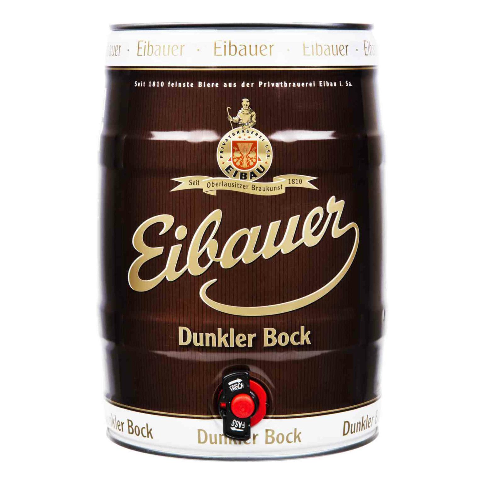 Пиво Eibauer Dunkler Bock темное фильтрованное пастеризованное 5 л
