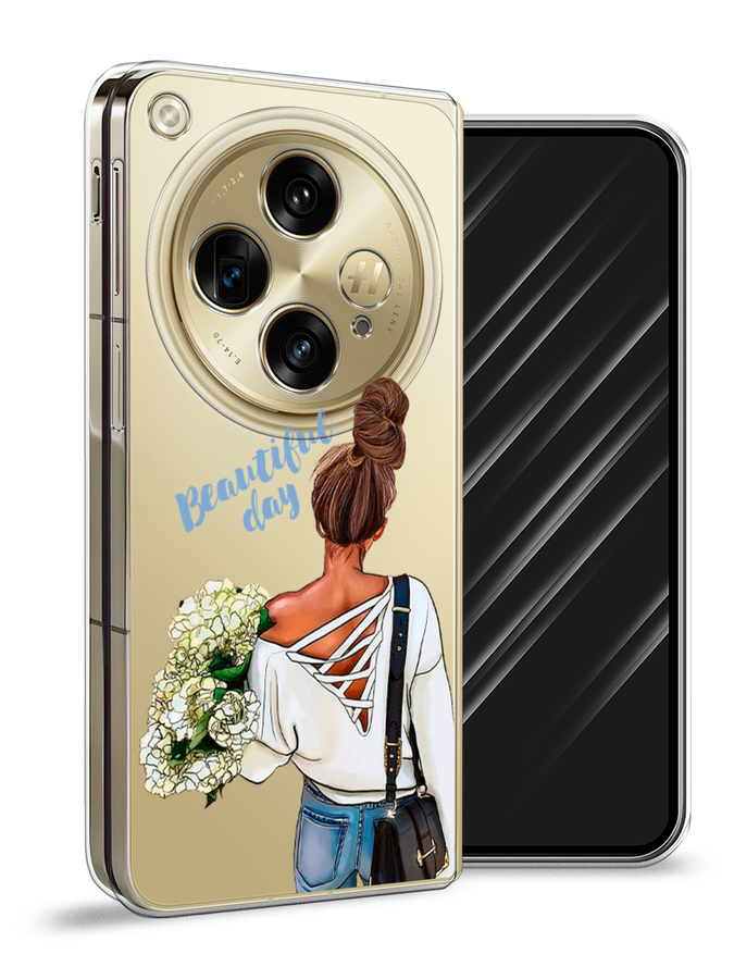 

Чехол Awog на Oppo Find N3 "Beautiful day vector", Коричневый;белый;зеленый, 2515550-1