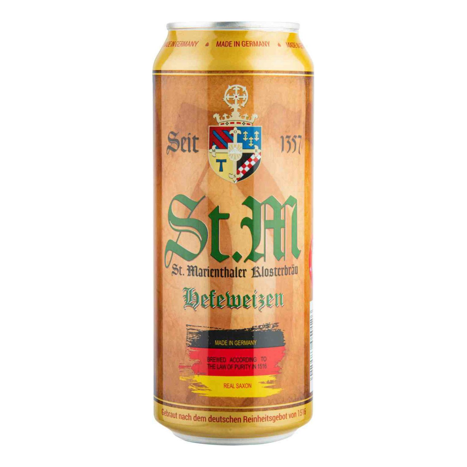 Пиво Eibauer St. Marienthaler Hefeweizen светлое нефильтрованное 500 мл