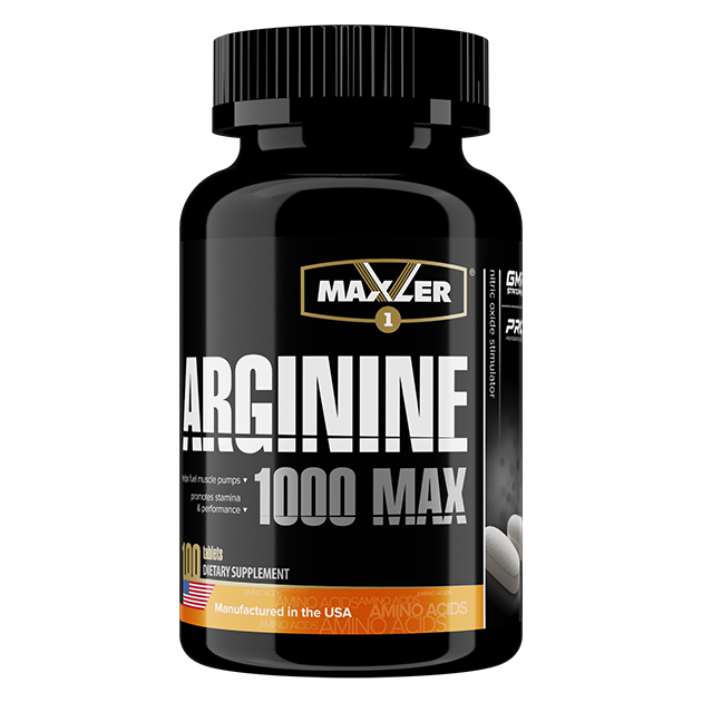 Maxler Arginine 1000 MAX, 100 таб