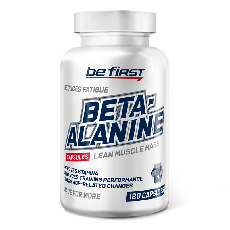 Be First Beta-Alanine, 120 капс