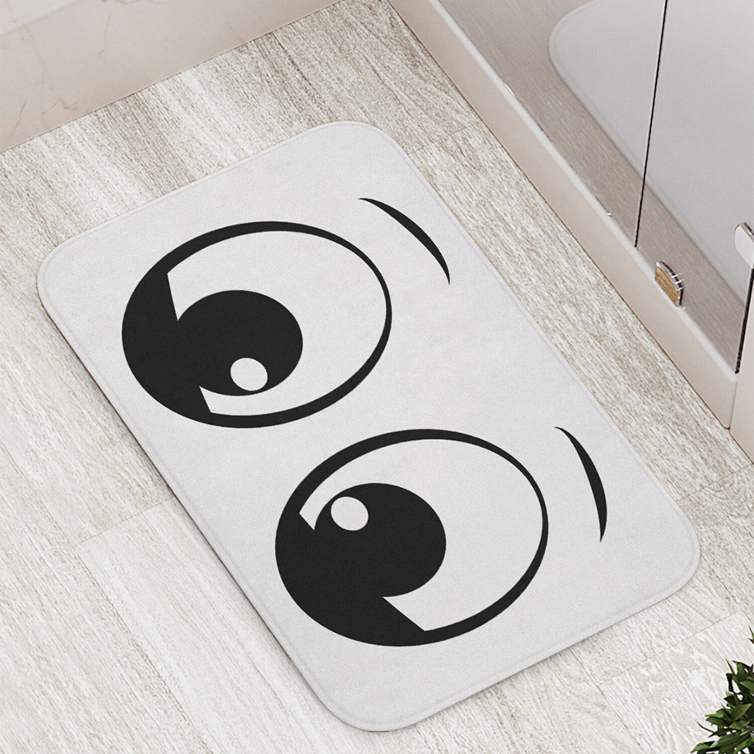 

Коврик противоскользящий JoyArty "Мультяшное удивление" для ванной сауны,бассейна,77х52см, Мультяшное удивление