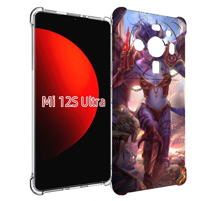 

Чехол MyPads queen of pain dota 2 для Xiaomi 12S Ultra, Прозрачный, Tocco
