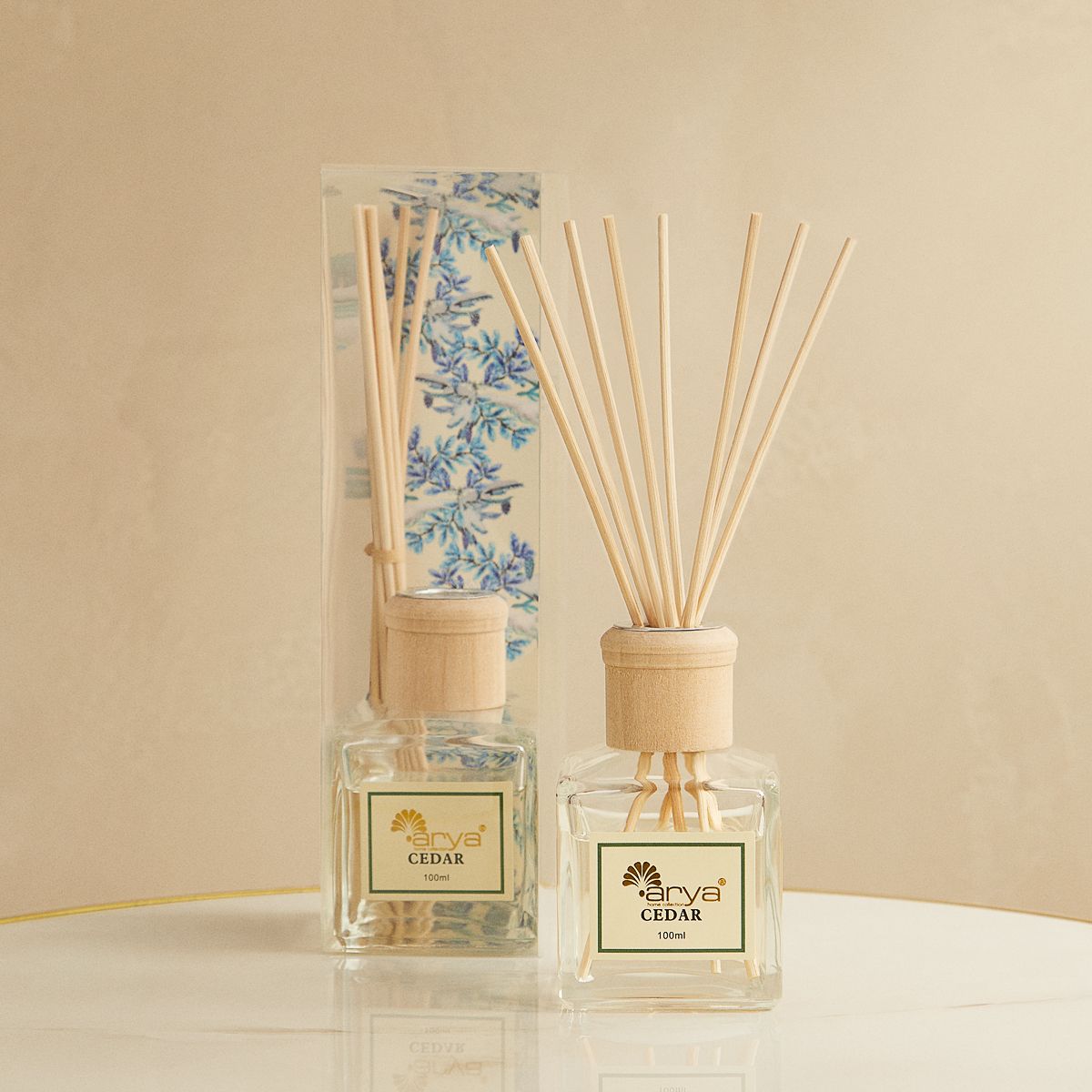 

Диффузор для дома с палочками Reed 100 ml Cedar, Диффузор 100 мл