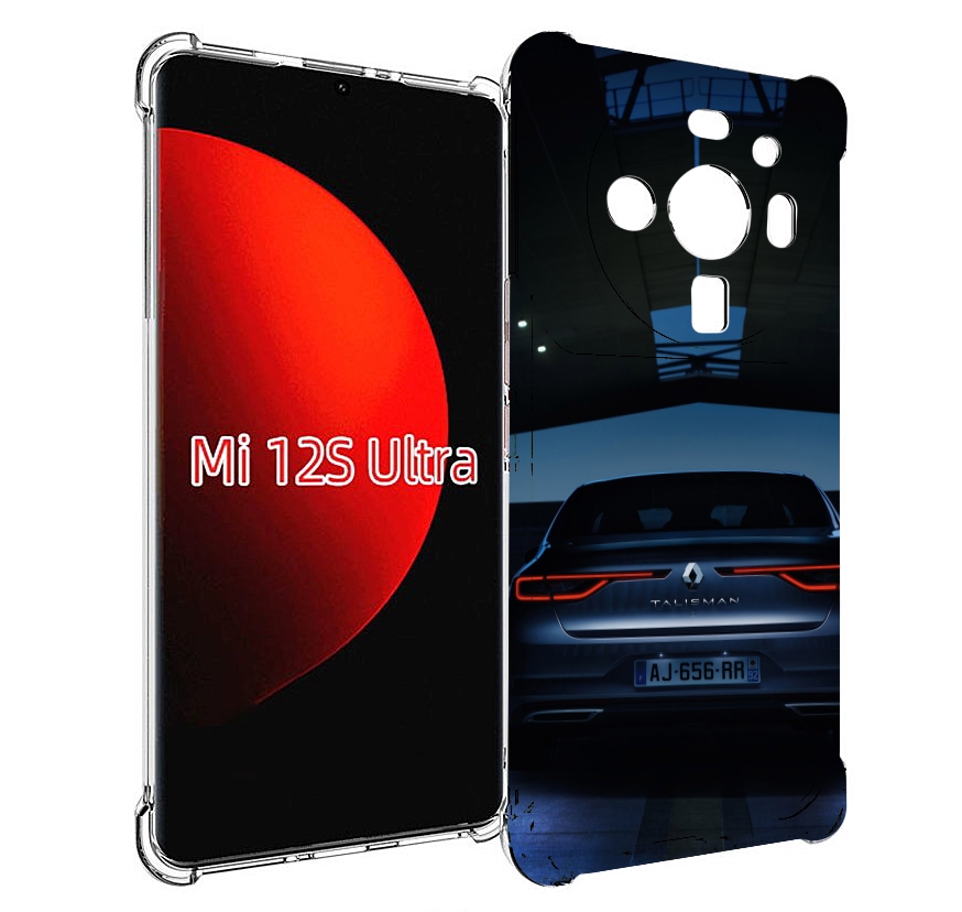 

Чехол MyPads renault рено 1 для Xiaomi 12S Ultra, Прозрачный, Tocco