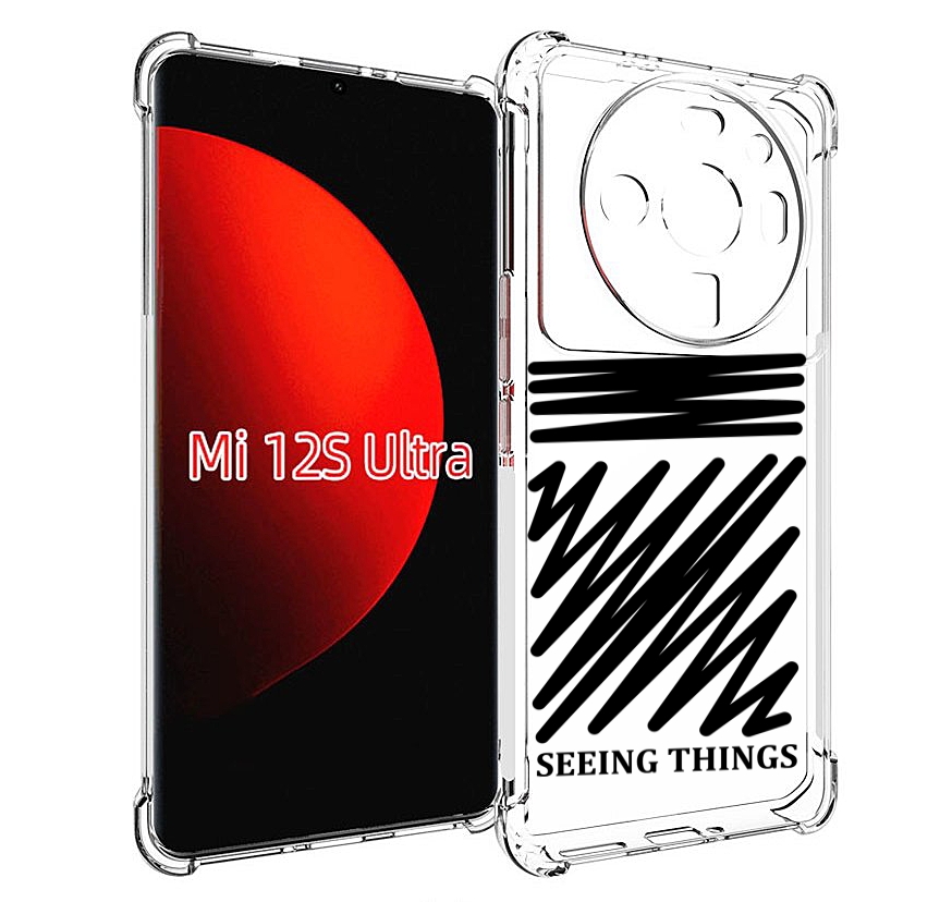 

Чехол MyPads seeing-things для Xiaomi 12S Ultra, Прозрачный, Tocco