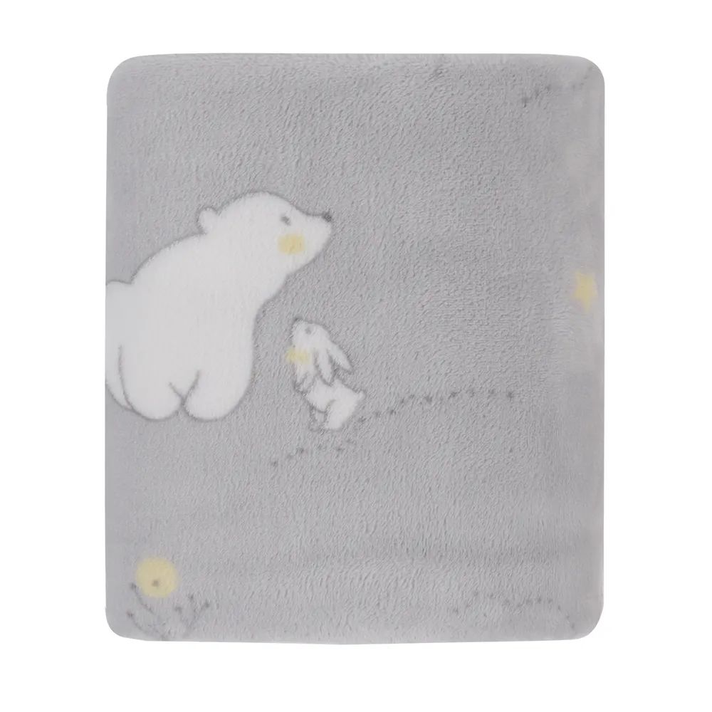

Плед Baby Nice 100х118 Мишутка GY21384/20, Серый, Мишутка