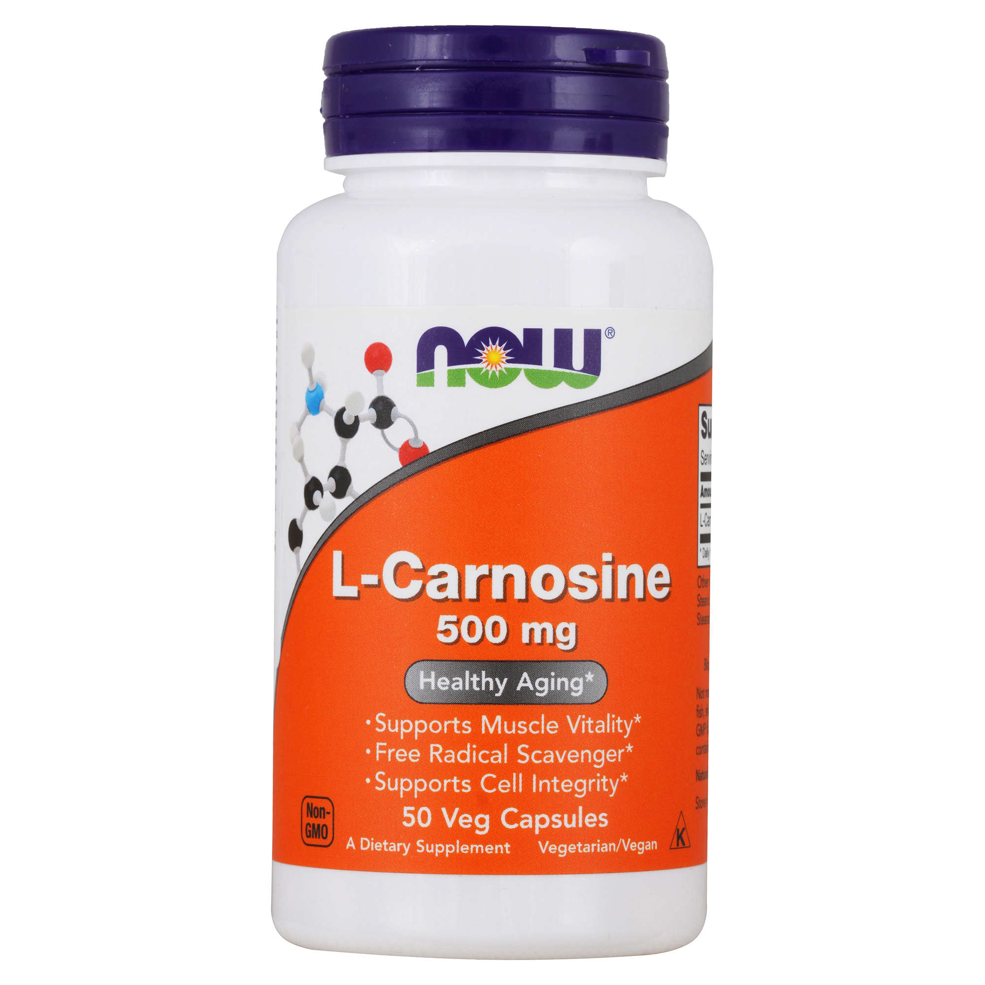 L-Carnosine NOW 50 капсул