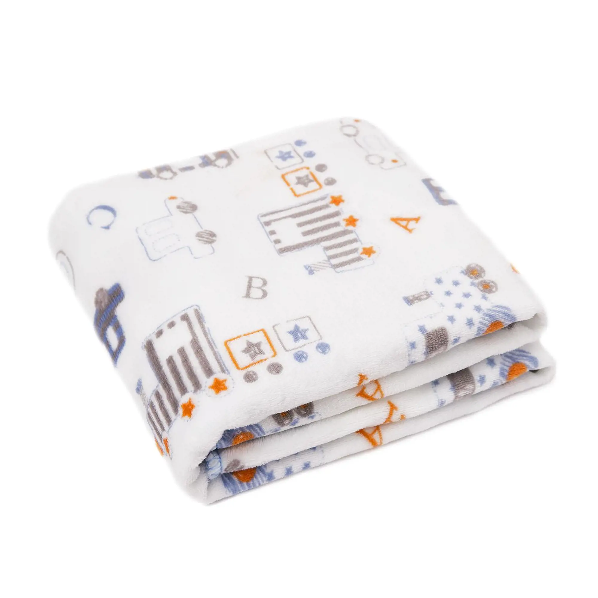 

Плед Baby Nice 100х140 Транспорт GY31184/15, Белый;разноцветный, Транспорт