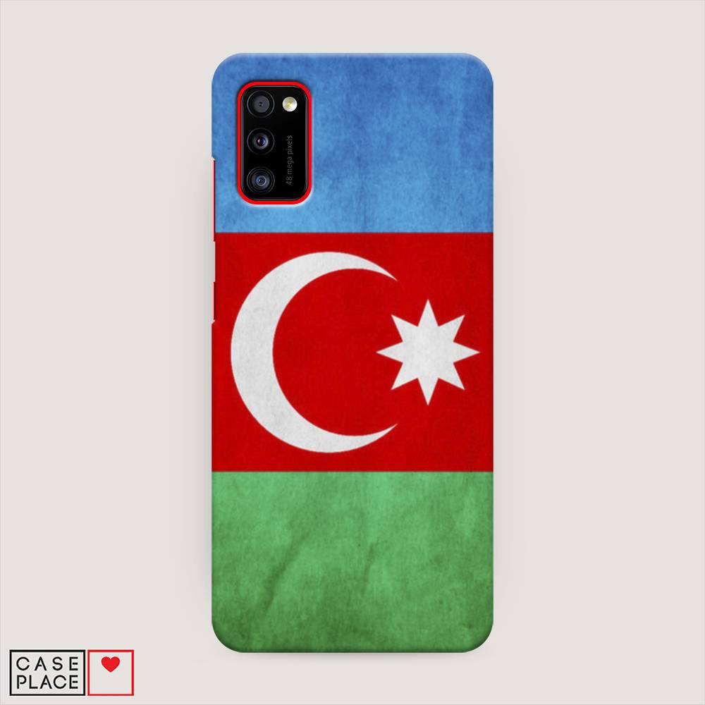 

Пластиковый чехол "Флаг Азербайджана" на Samsung Galaxy A41