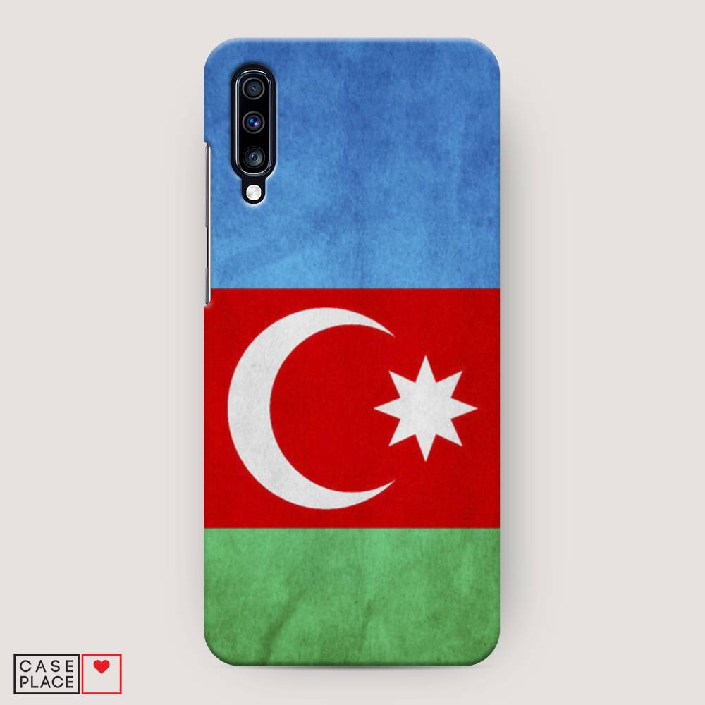 

Пластиковый чехол "Флаг Азербайджана" на Samsung Galaxy A70, 28120-4