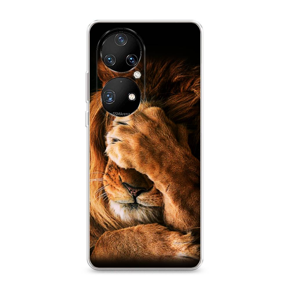 

Чехол Awog на Huawei P50 Pro "Львиный стыд", Разноцветный, 6105050-1