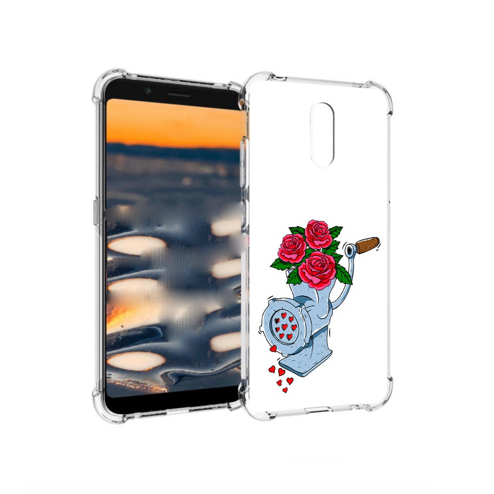 

Чехол MyPads Tocco для Nokia C2 Цветочные сердца (PT227055.113.199), Прозрачный, Tocco