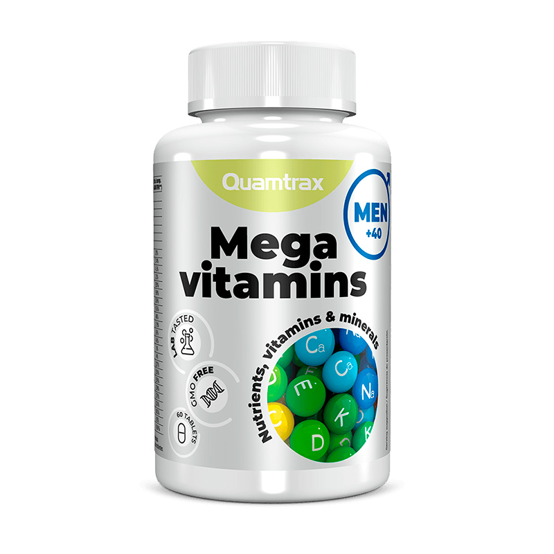 фото Quamtrax nutrition mega vitamins for men, 60 таб