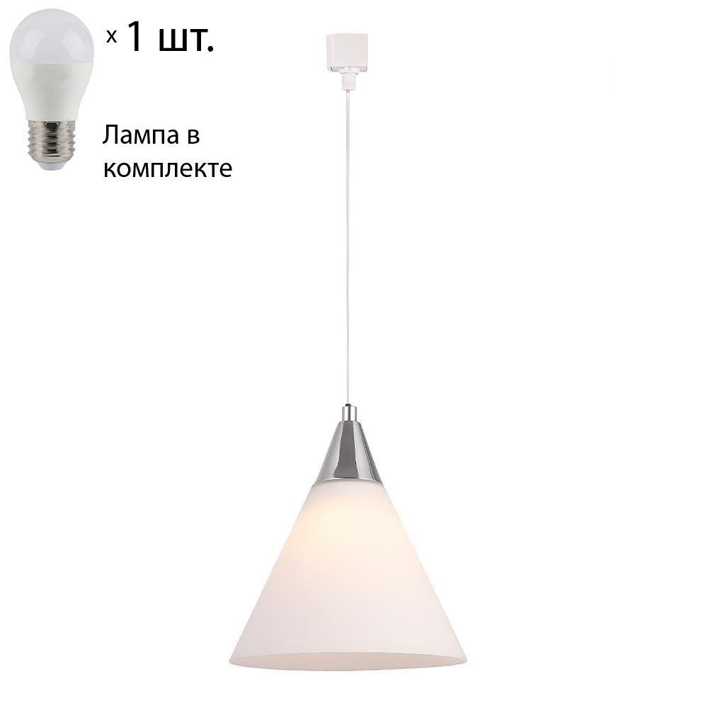 Подвесной светильник с лампочкой CRYSTAL LUX CLT 0.31 016 WH-CR+Lamps 600014581782