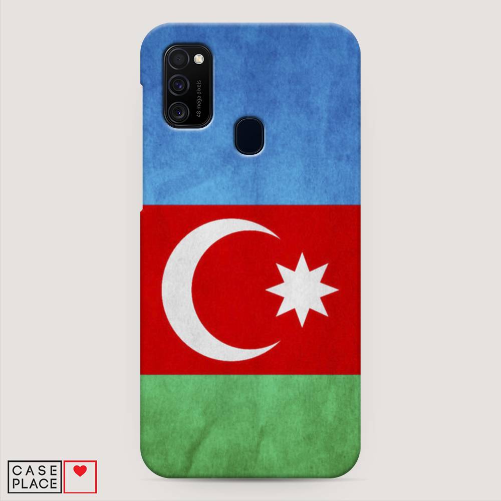 

Пластиковый чехол "Флаг Азербайджана" на Samsung Galaxy M21, 29720-4
