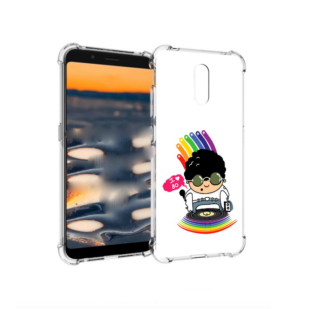 

Чехол MyPads Tocco для Nokia C2 Я люблю 80-е (PT227055.113.205), Прозрачный, Tocco