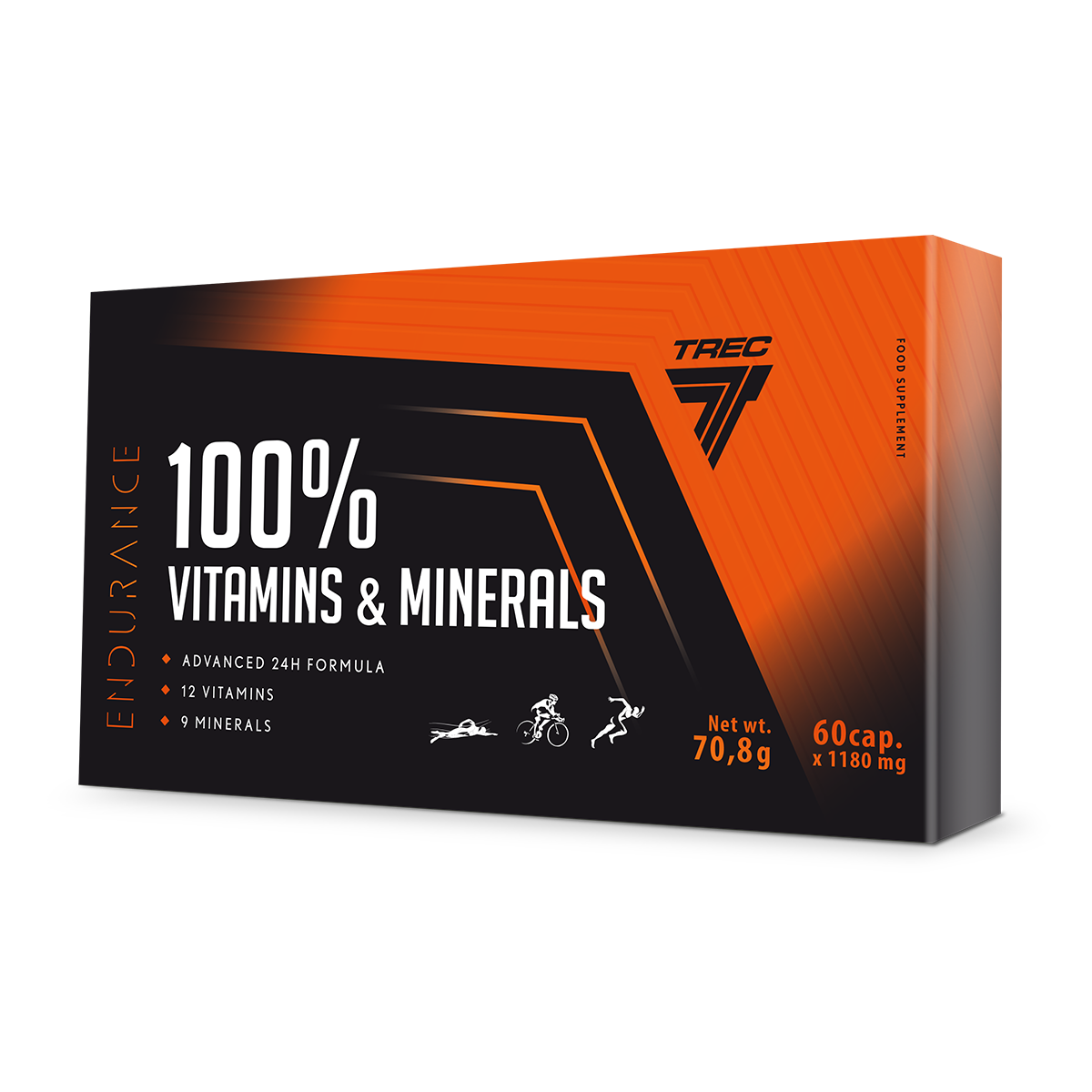 Trec Nutrition 100% Vitamins & Minerals, 60 капс