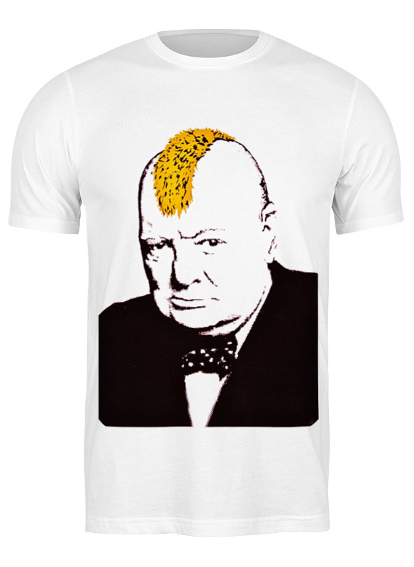 

Футболка мужская Printio британец белая 3XL, Белый, "британец"