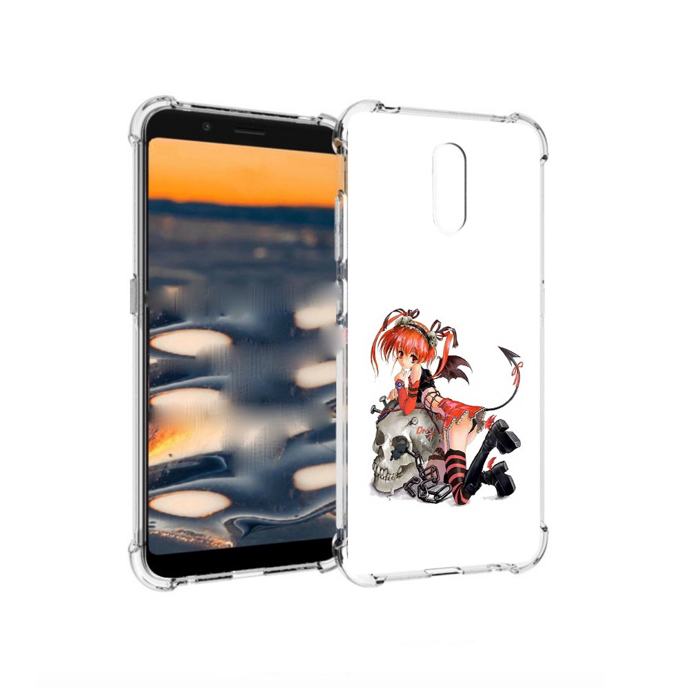 

Чехол MyPads Tocco для Nokia C2 аниме (PT227055.113.221), Прозрачный, Tocco