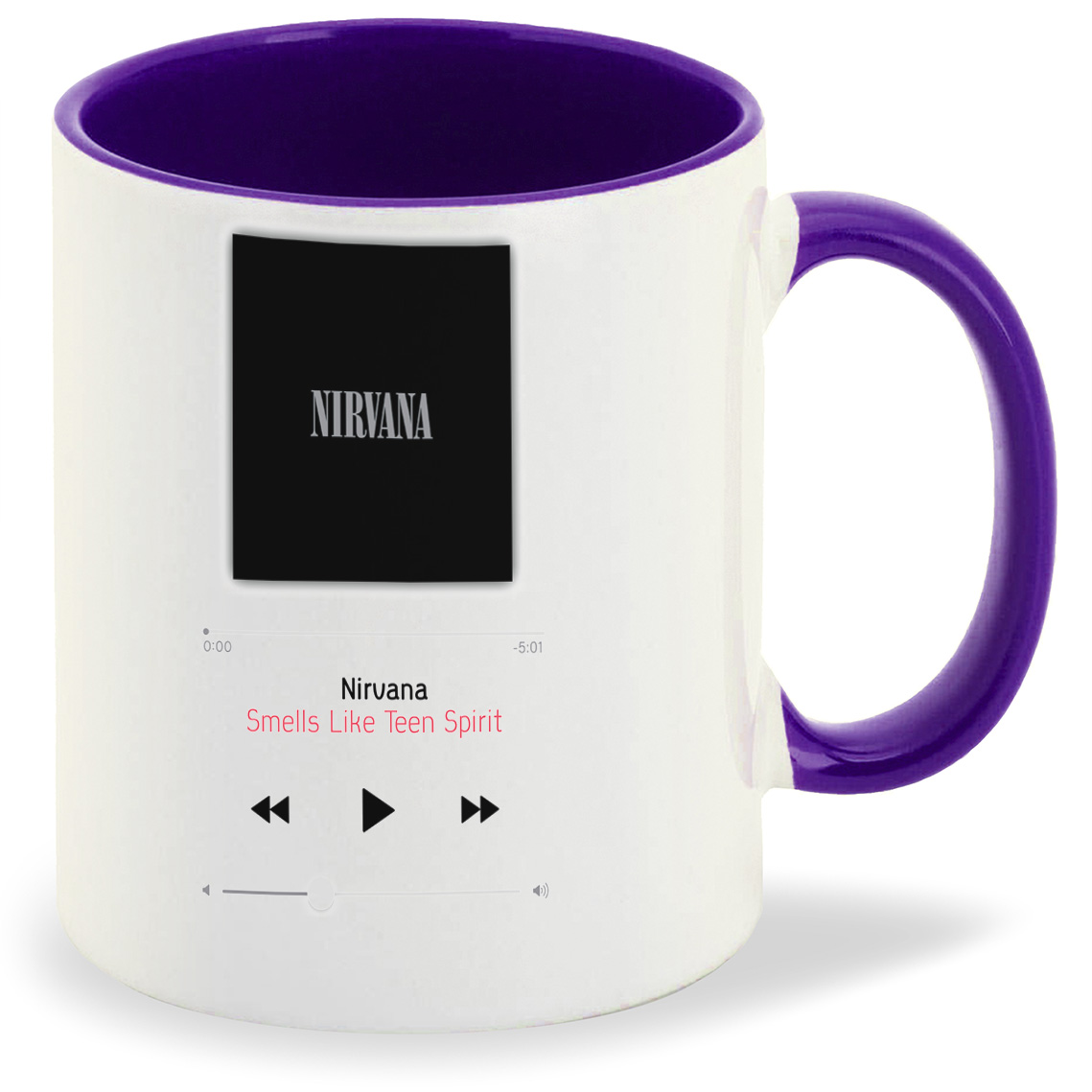 

Кружка CoolPodarok Саундтрек.Smells Like Teen Spirit, Саундтрек.Smells Like Teen Spirit
