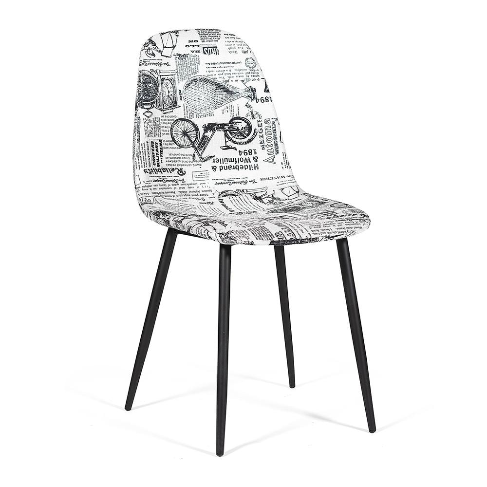 

Стул TetChair, черно-белый, ALLEN