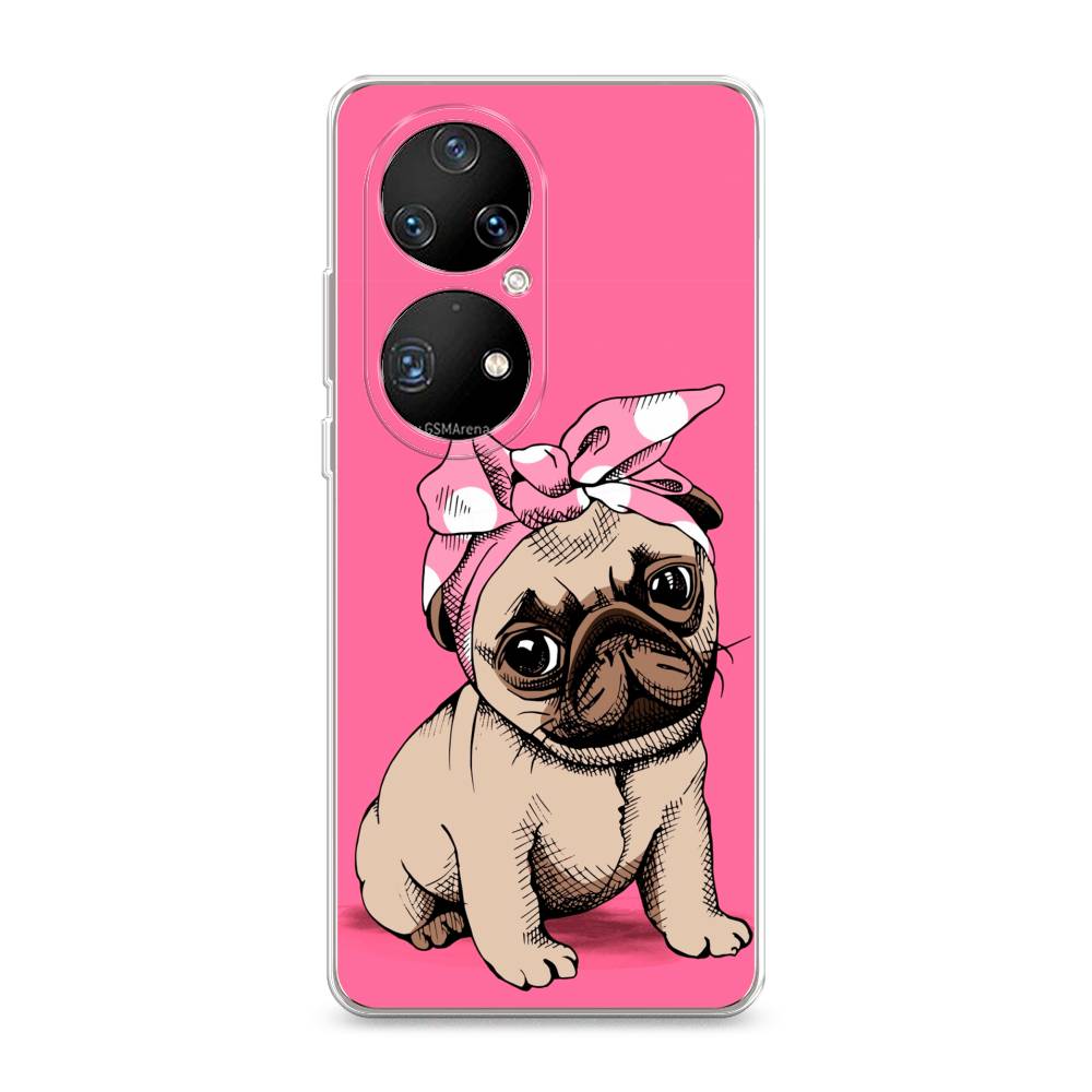 

Чехол Awog на Huawei P50 Pro "Dog Pin-Up", Разноцветный, 6105050-2