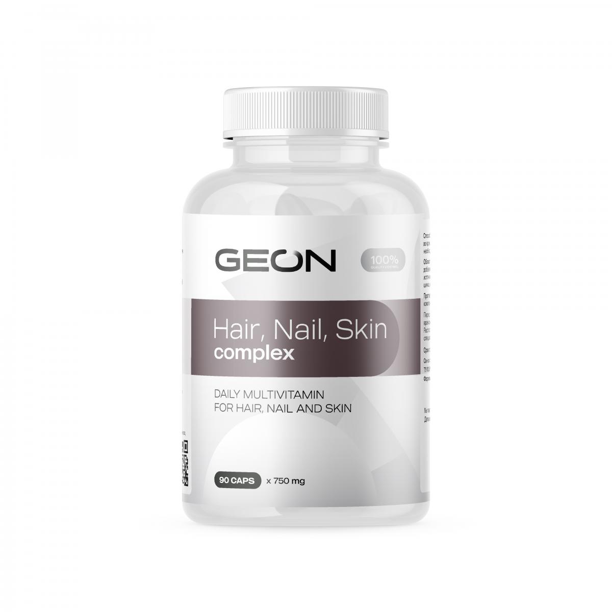 GEON Hair Nail Skin Complex, 90 капс