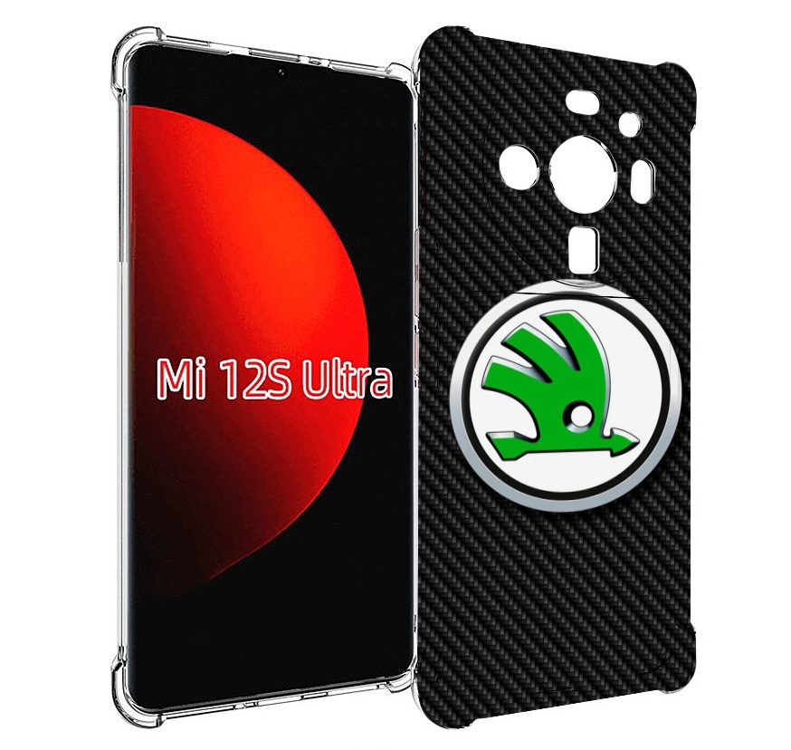 

Чехол MyPads skoda шкода 2 для Xiaomi 12S Ultra, Прозрачный, Tocco