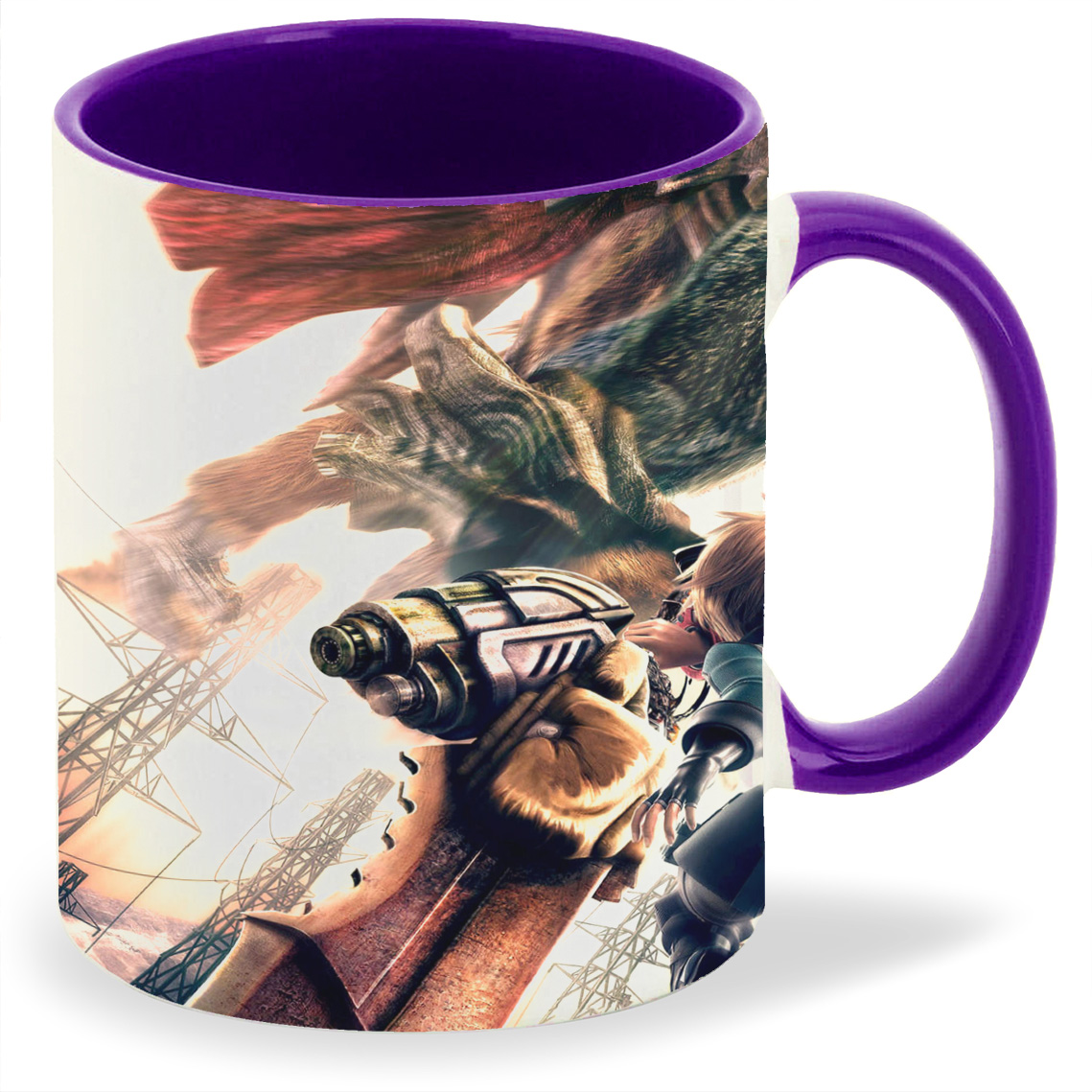 

Кружка CoolPodarok god eater Монстр в прыжке, god eater Монстр в прыжке