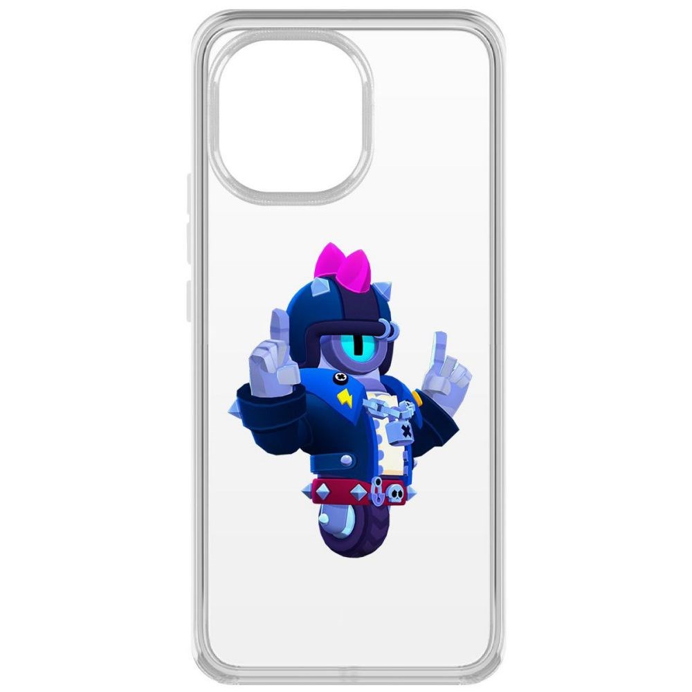 

Чехол-накладка Brawl Stars-Дикий Сту для Xiaomi Mi 11, Прозрачный
