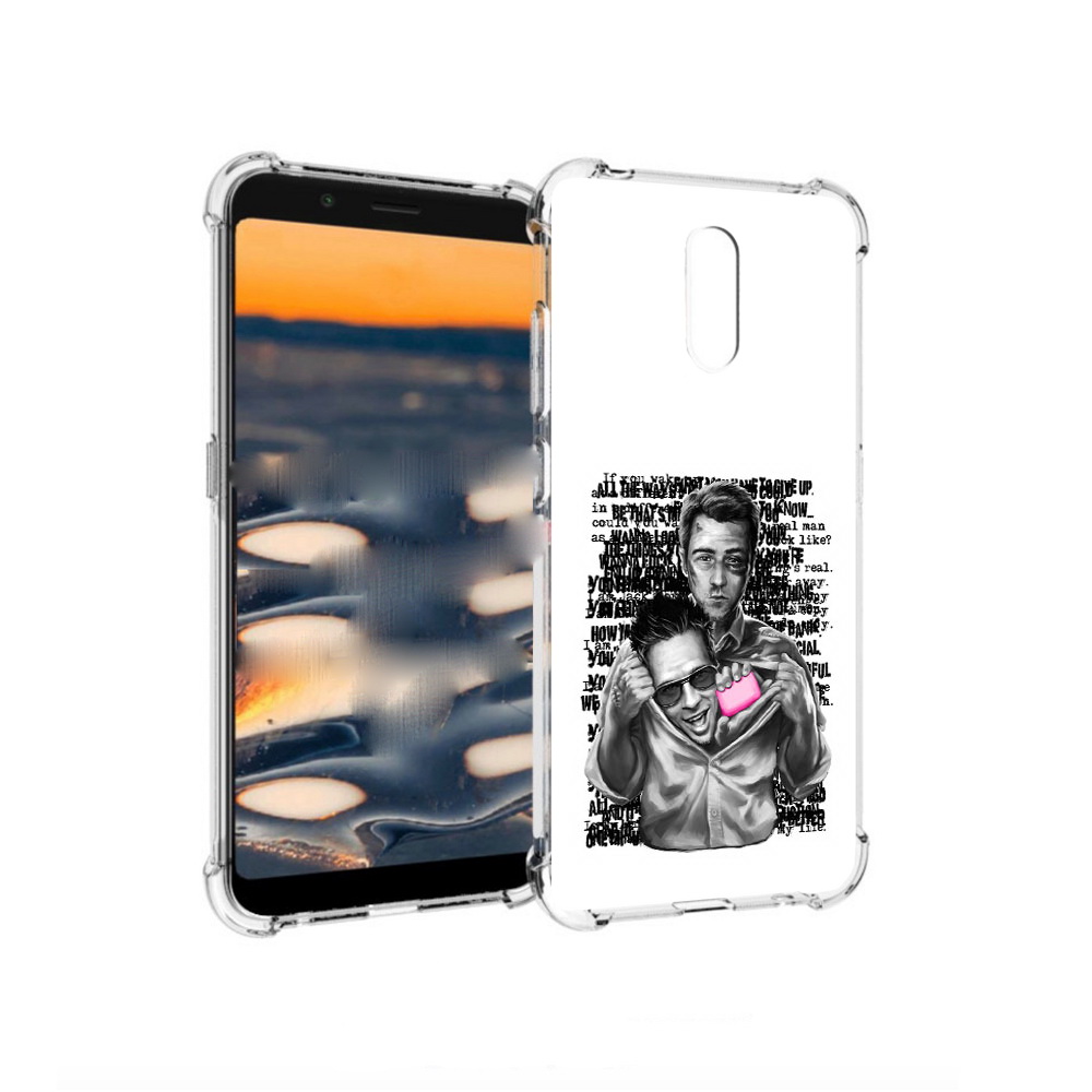 

Чехол MyPads Tocco для Nokia C2 бойцовский клуб (PT227055.113.242), Прозрачный, Tocco