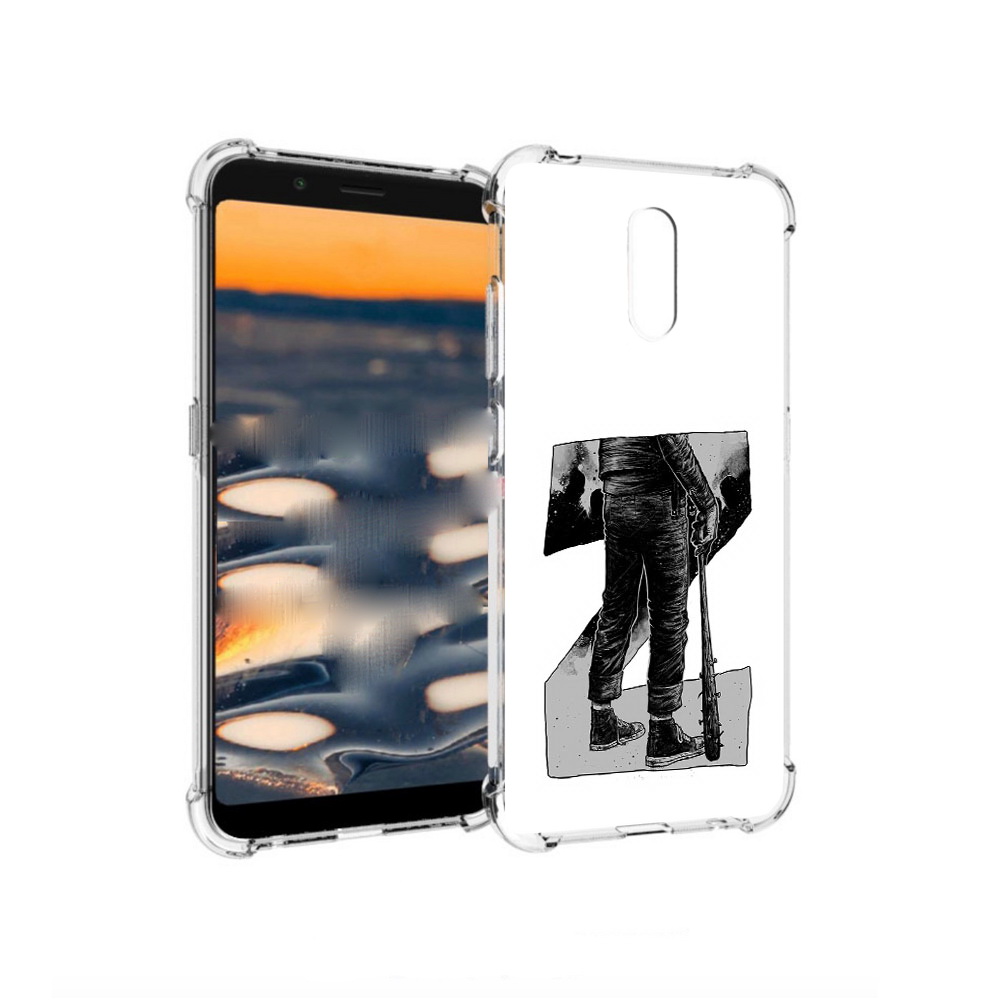 

Чехол MyPads Tocco для Nokia C2 воин черно белый (PT227055.113.265), Tocco