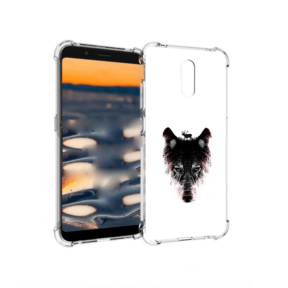

Чехол MyPads Tocco для Nokia C2 волк в траве (PT227055.113.267), Прозрачный, Tocco