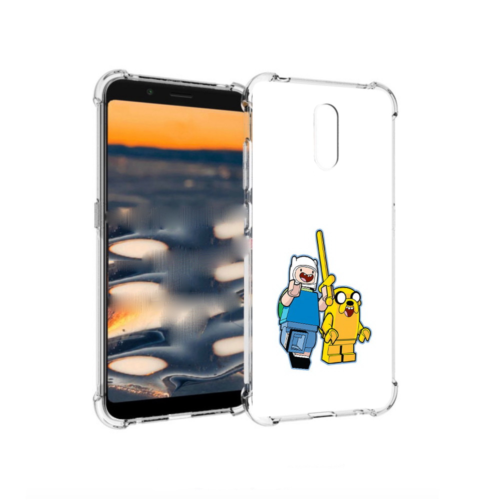 

Чехол MyPads Tocco для Nokia C2 время приключений лего (PT227055.113.274), Прозрачный, Tocco