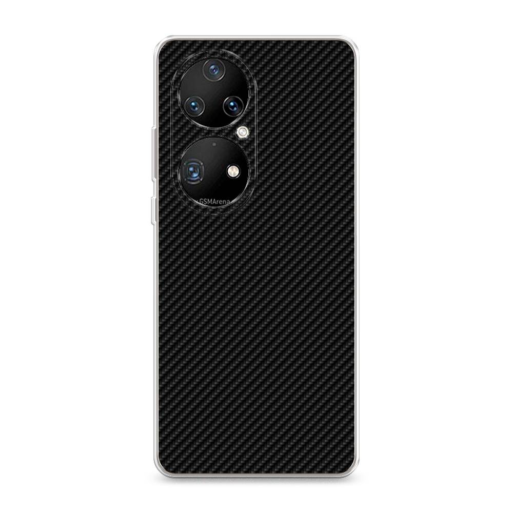 

Чехол Awog "Черный карбон" для Huawei P50 Pro, 6105050-3