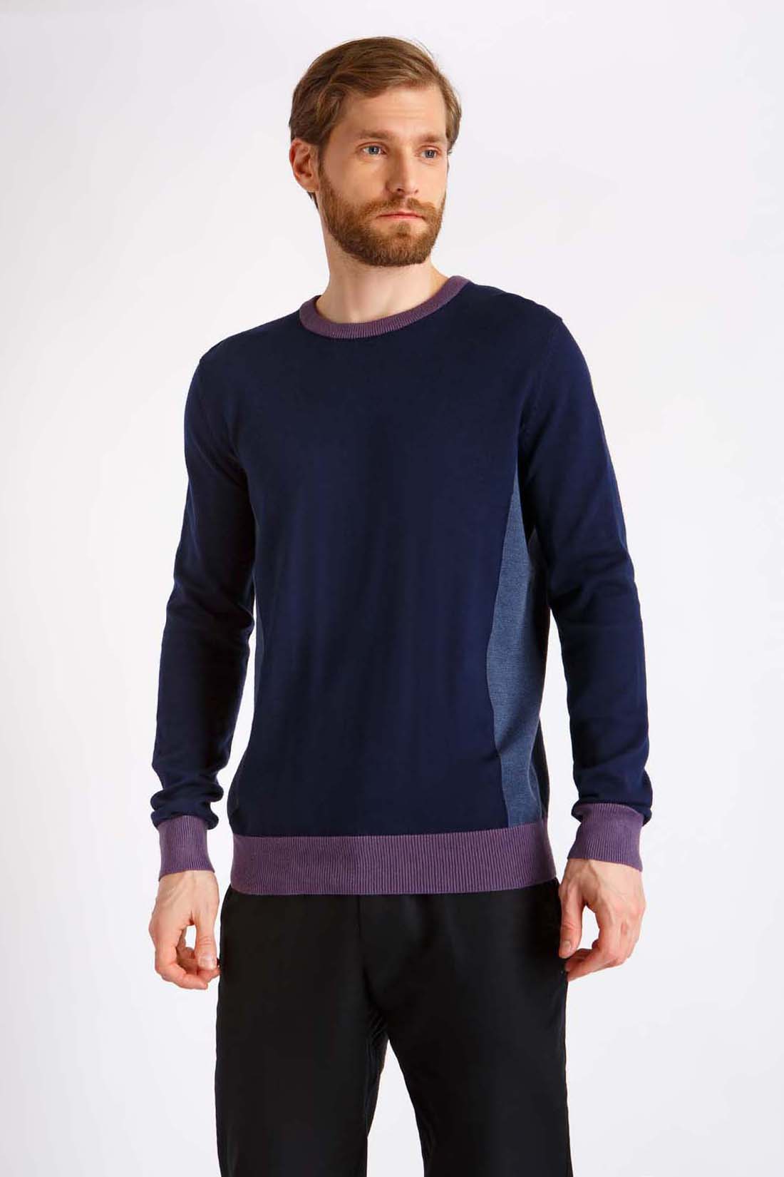 

Джемпер мужской Baon B6322006 синий 3XL, B6322006
