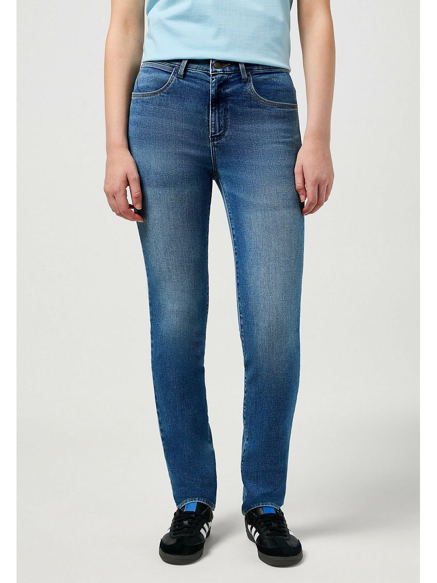 

Джинсы женские Wrangler WR121N09O синие 26/32, Синий, WR121N09O