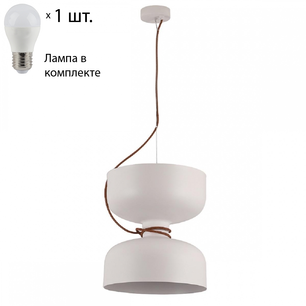 

Подвесной светильник с лампочкой CRYSTAL LUX Uno SP1.1 White+Lamps