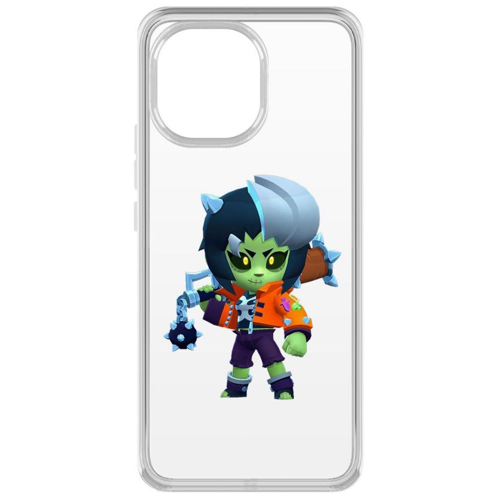 

Чехол-накладка Brawl Stars-ЗомБиби для Xiaomi Mi 11, Прозрачный