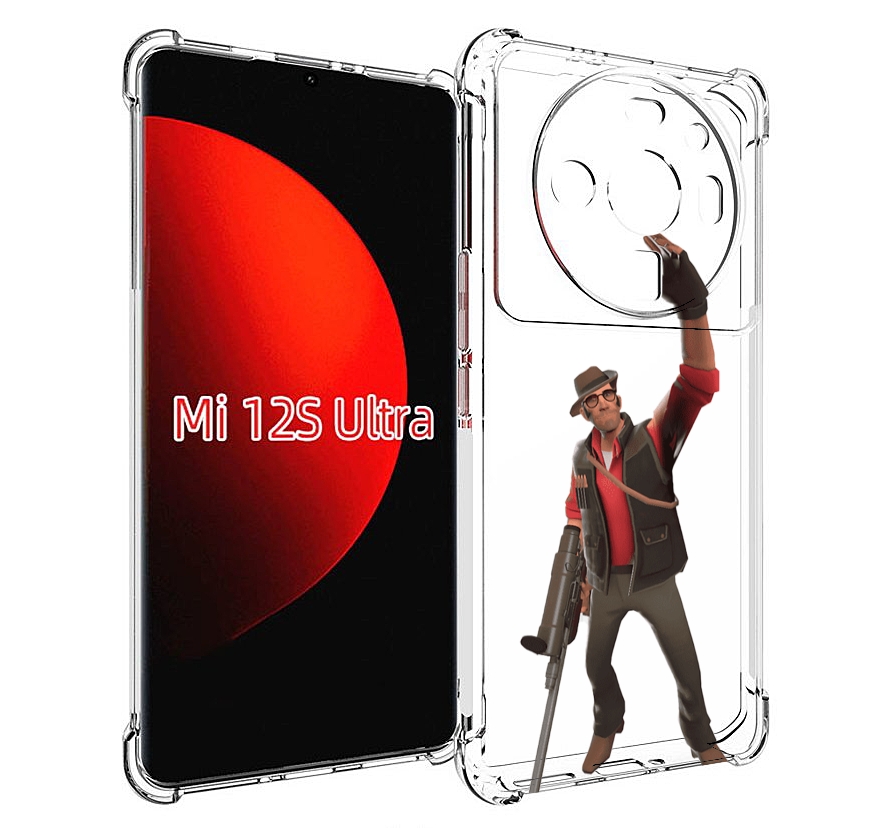 

Чехол MyPads team-fortress-2 для Xiaomi 12S Ultra, Прозрачный, Tocco