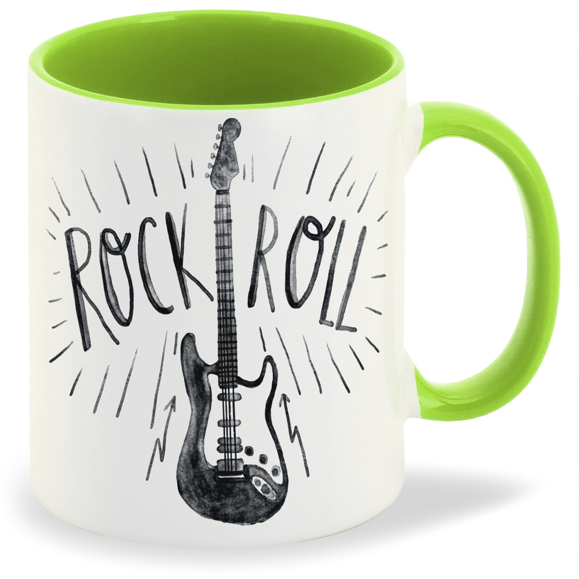 

Кружка CoolPodarok Rock and roll Рок энд Ролл, Rock and roll Рок энд Ролл