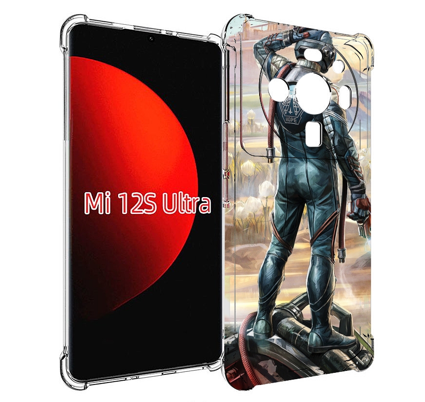 

Чехол MyPads the-outer-worlds для Xiaomi 12S Ultra, Прозрачный, Tocco