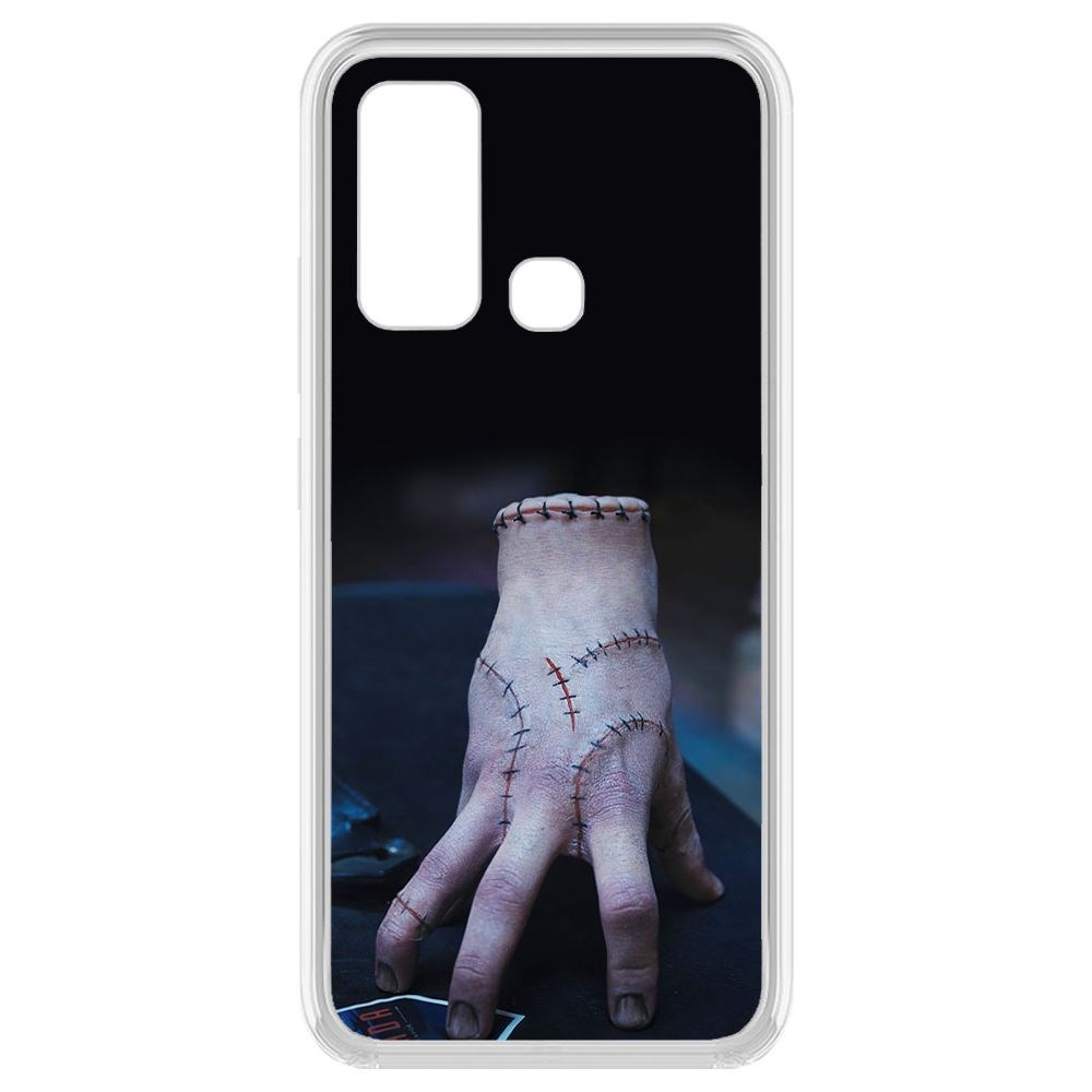 

Чехол-накладка Krutoff Clear Case Уэнсдей Аддамс - Вещь для Vivo Y30